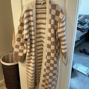 TopShop checkerboard duster
